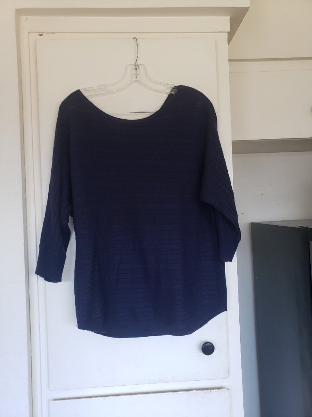Market & Spruce Dark Blue Sweater Size Medium